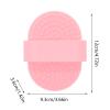 Dog Bath Brush - Silicone Grooming Tool view 2