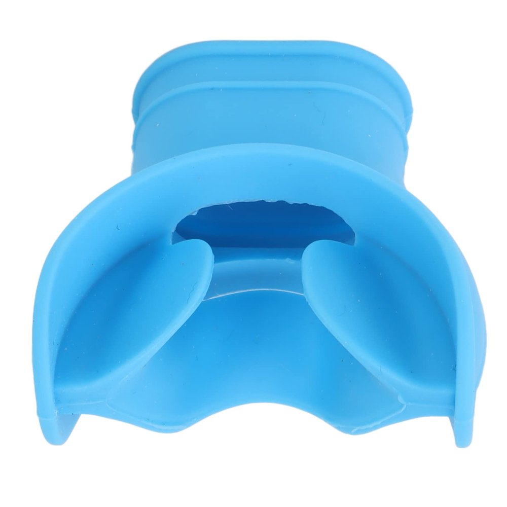 Universal Silicone Diving Regulator Mouthpiece, Blue