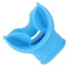 Universal Silicone Diving Regulator Mouthpiece, Blue view 4