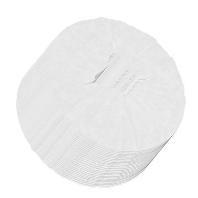 AlpenLife Basics 100-Piece Disposable Headrest Covers, Breathable Massage Cushion Covers with Openings, for Salons, Spas, and Tattoo Shops