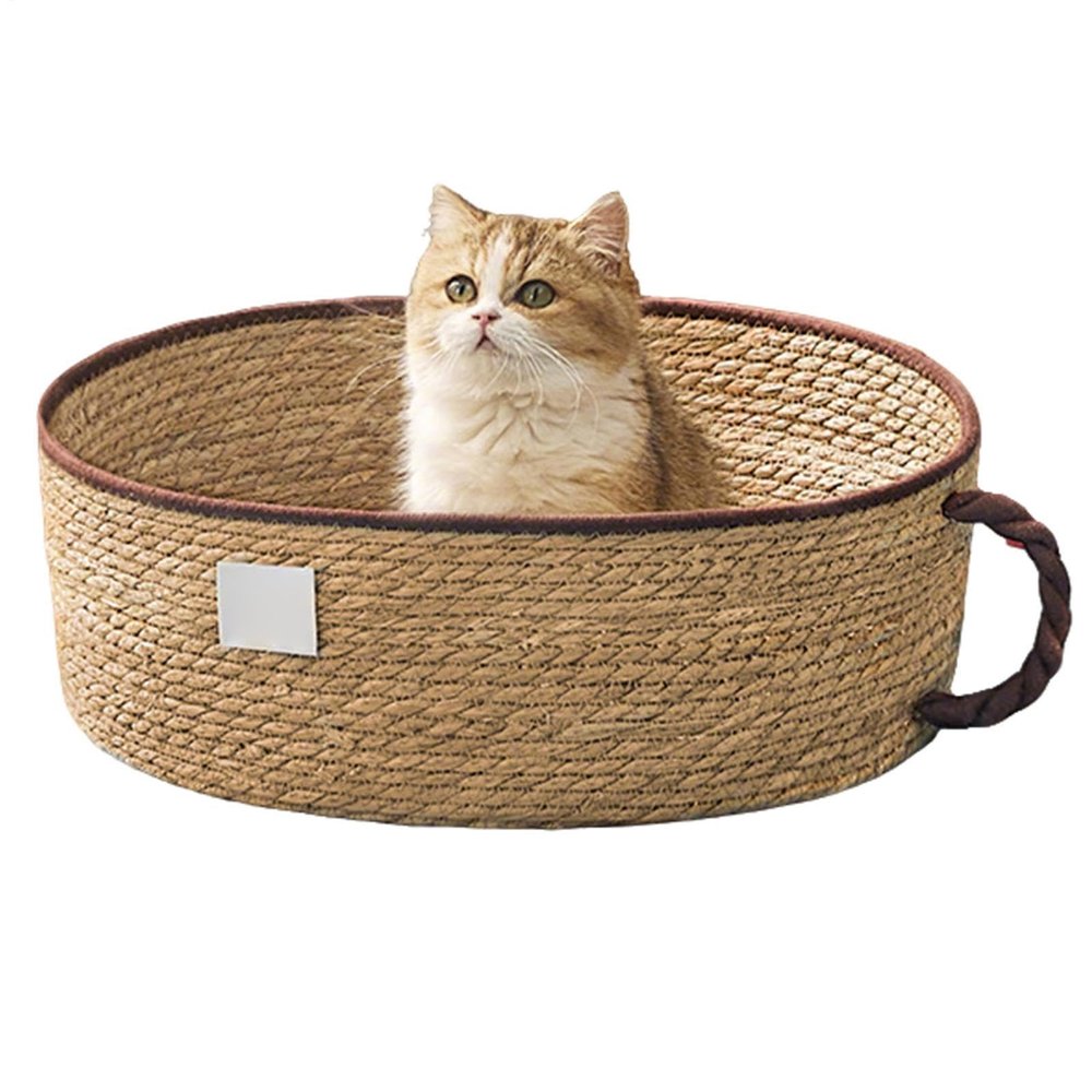 Generic Cat Basket Bed, Breathable, Cute Nest for Kittens