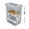 Mealworm Breeding Set with Multi-Layer Ventilated Container view 1