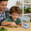 Mealworm Breeding Set with Multi-Layer Ventilated Container view 2