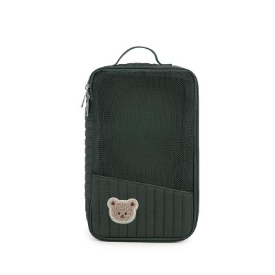Portable Diaper Organizer Bag with Breathable Cotton and Spacious Compartment