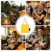 Adjustable Cat Carrier Bag with Openings view 4