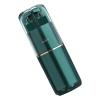 XUXHOU Travel Toothbrush Case, Portable Multifunctional Toiletry Organizer with Removable Design, Green view 2