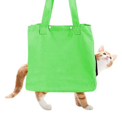Cat Carrier Bag | Adjustable Travel Bag with Ventilation Openings for Travel, Camping, Hiking and More