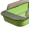 sdSDGrw Litter Box for Kittens, High-Sided Cat Litter Box view 2