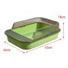 sdSDGrw Litter Box for Kittens, High-Sided Cat Litter Box view 3