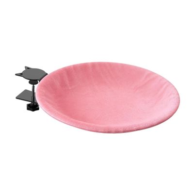 KiBcsLic Cat Bed with Clamp-On Perch, Space-Saving Sun Lounger and Hammock for Small, Medium, and Large Cats, Pink