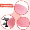 KiBcsLic Cat Bed with Clamp-On Perch, Space-Saving Sun Lounger and Hammock for Small, Medium, and Large Cats, Pink view 3