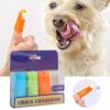 4PCS Soft Pet Finger Toothbrush view 2
