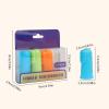 4PCS Soft Pet Finger Toothbrush view 4