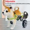 SDGBCXD 2-Wheel Dog Wheelchair for Hind-Leg Support, XS (Widen) view 3