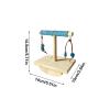 Wooden Swing Perch for Cockatiels view 4
