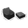 MEELRYD Dog Car Seat for Small to Medium Dogs up to 15 kg, Gray/Black view 2