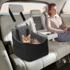 MEELRYD Dog Car Seat for Small to Medium Dogs up to 15 kg, Gray/Black view 4