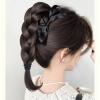 Braided Hair Extension with Bow and Claw Clip view 4