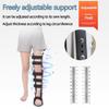 Hinged Knee Brace with Stabilizer Orthosis for the Entire Leg, Left view 3