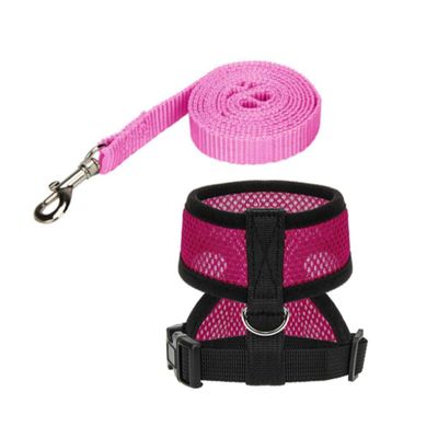 OUNONA Adjustable Chicken Harness with Durable Canvas Leash for Outdoor Walks and Training