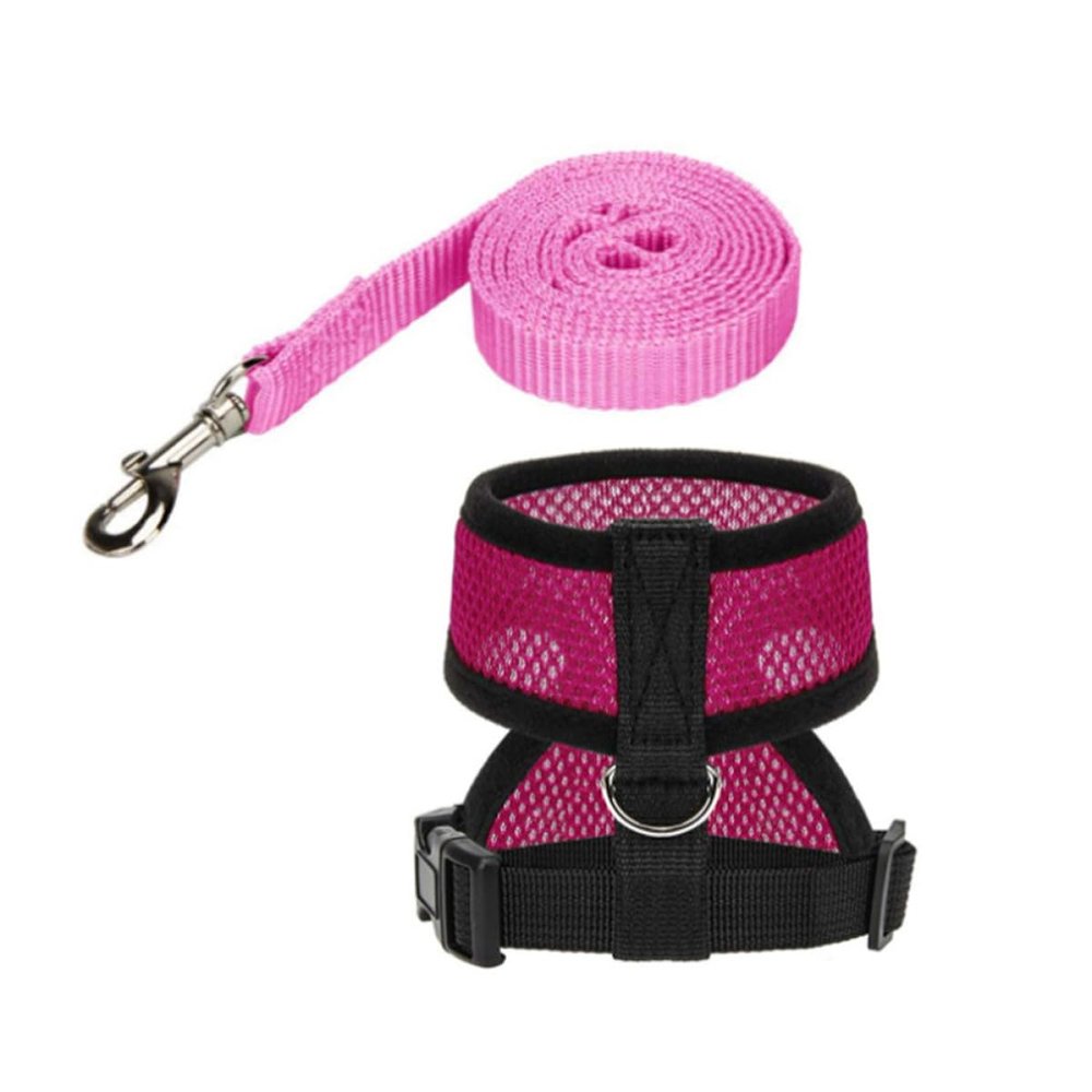 OUNONA Adjustable Chicken Harness with Durable Canvas Leash for Outdoor Walks and Training