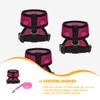 OUNONA Adjustable Chicken Harness with Durable Canvas Leash for Outdoor Walks and Training view 3