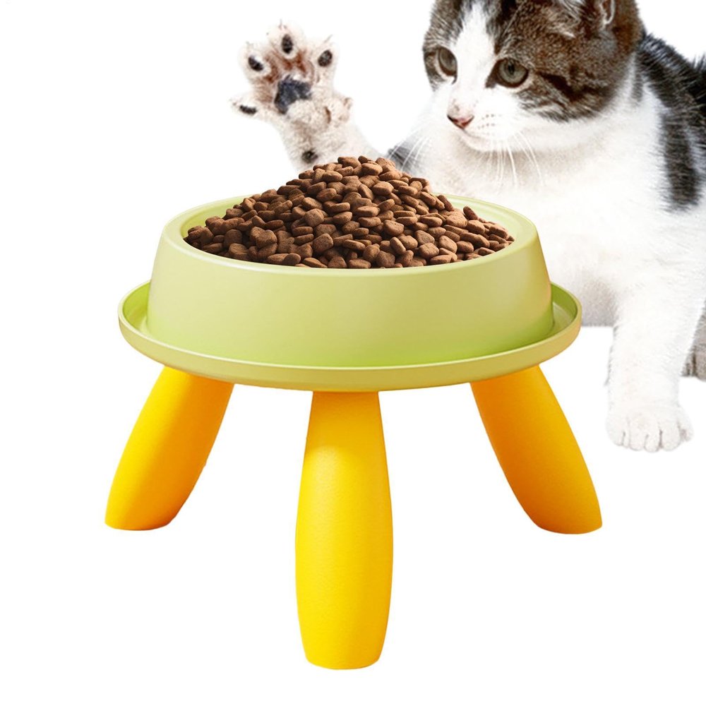 Elevated Cat Bowl - Tilted PP Feeding Unit