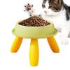 Elevated Cat Bowl - Tilted PP Feeding Unit view 1