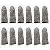 12 Cut-Resistant Finger Protectors, Reusable, Non-Slip, 5.5 cm view 1