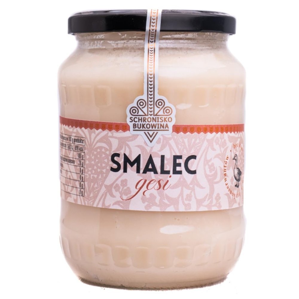 SCHRONISKO BUKOWINA Goose Lard 588 g, 100% Goose Fat