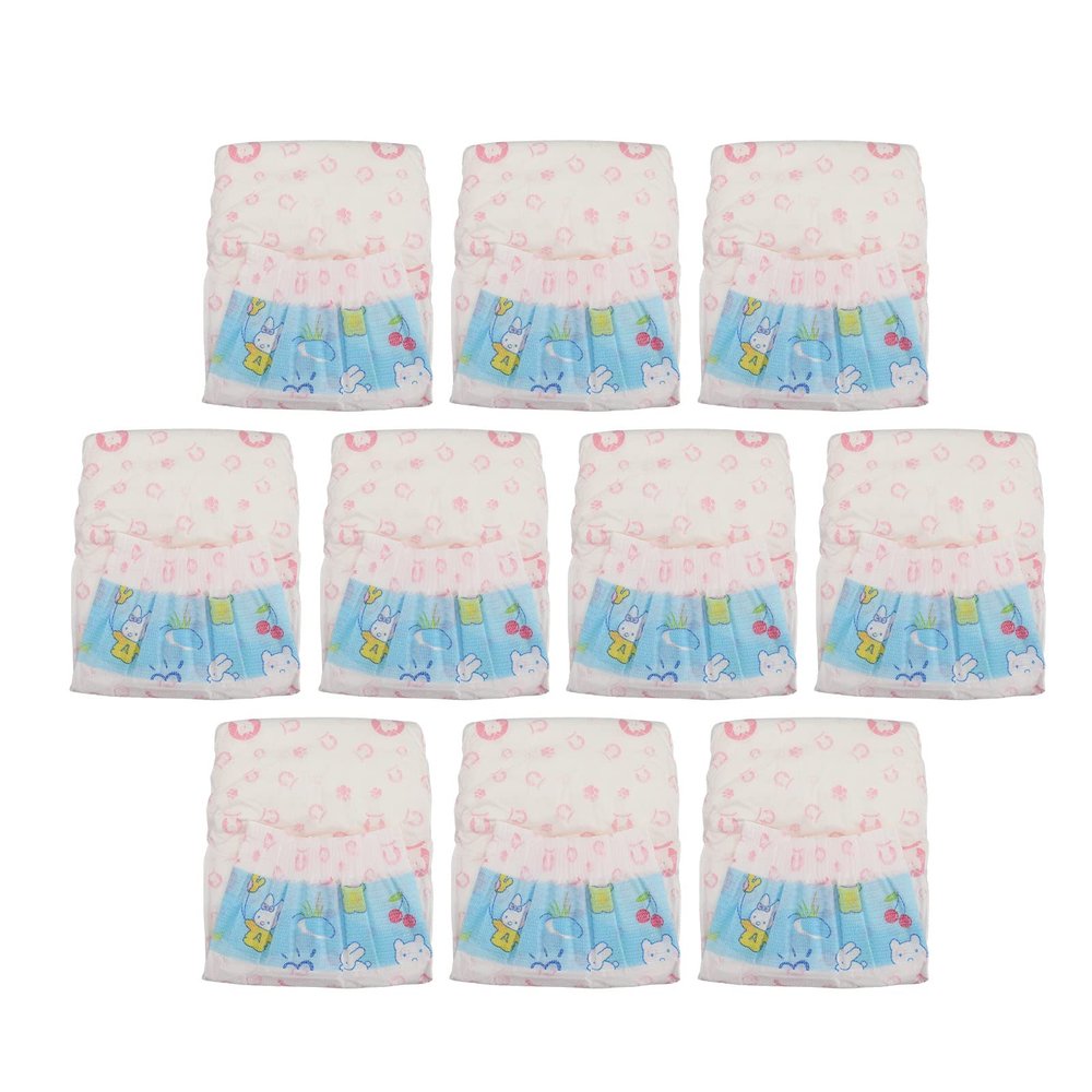Female Dog Diapers, Breathable, Leak-Proof, Highly Absorbent, 10 Count (XXS)
