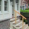 Adjustable Wooden Outdoor Stair Railing for 13-Step Stairs view 1