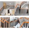 Adjustable Wooden Outdoor Stair Railing for 13-Step Stairs view 3