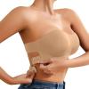 Women's Strapless Push-Up Bra, Plus Size, Wire-Free, Front Closure view 1