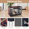 KAAVIYO Christmas Santa Dog & Cat Crate Cover, Waterproof Pet Crate Cover for Indoor and Outdoor Use view 4