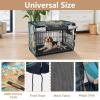 KAAVIYO Cool Unicorn Cartoon Dog and Cat Crate Cover, Waterproof view 4