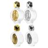 Decorative Glass Bottles, 4-Piece Set, for Holy Water and Perfume view 1