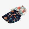 COMPUKAS 4-Pack Soft Cotton Sleep Caps with Floral Pattern view 3