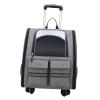 drburpily Breathable Lightweight Transparent Pet Carrier Backpack for Puppies and Small Dogs view 3