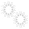Gadpiparty Plastic Curtain Track Gliders, 100 Pieces with Replacement Parts view 1