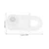Gadpiparty Plastic Curtain Track Gliders, 100 Pieces with Replacement Parts view 2