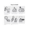 Shaver Head Compatible with Philips RQ11 1100 Series Razors view 3