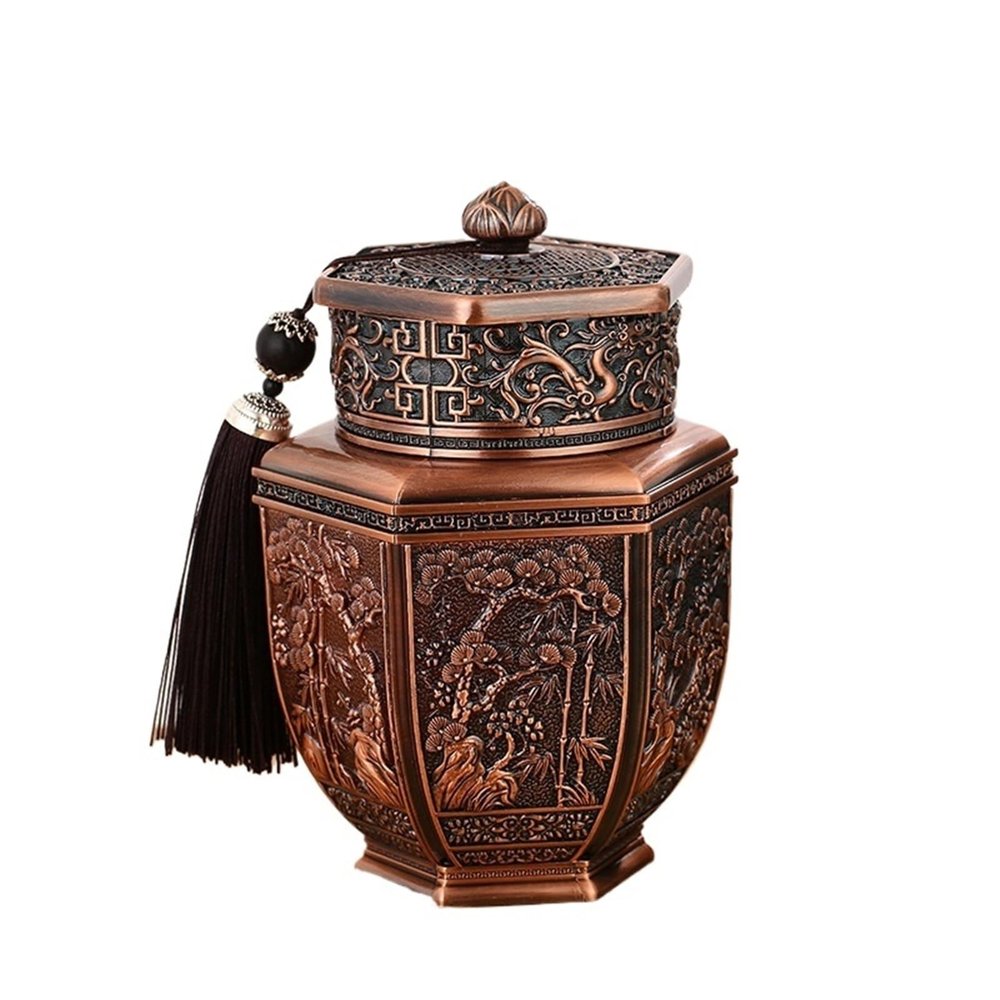 Pet Memorial Urn, Large, Enamelled