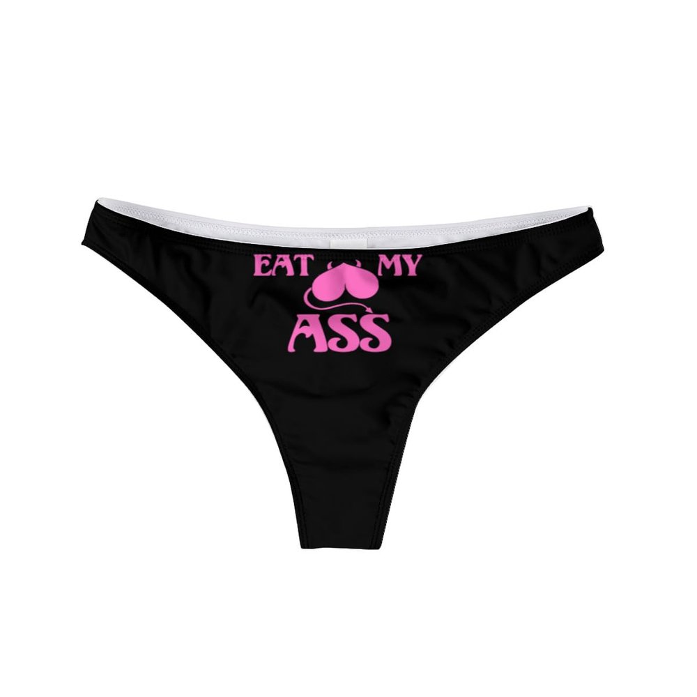 KWQDOZF Vaccinated and Ready Women's Thongs, Seamless Underwear, Gifts for Wife and Girlfriend