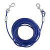 Dog Tie-Out Cable, Steel Wire, Double-Ended, Bite-Resistant, Outdoor Camping, for Small, Medium, and Large Dogs (6 mm x 3 m / 0.24 in x 9.8 ft) view 1