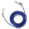 Dog Tie-Out Cable, Steel Wire, Double-Ended, Bite-Resistant, Outdoor Camping, for Small, Medium, and Large Dogs (6 mm x 3 m / 0.24 in x 9.8 ft) view 4
