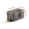 Dog Poop Bag Holder with Leash Attachment, Snake Print view 3