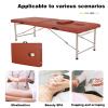 Portable, Adjustable Massage Table with Stainless Steel Frame for Spas and Salons view 3