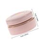 NESTINGHO Pink Round Ceramic Airtight Tea Canister for Loose Tea view 2