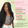 Human Braiding Hair for Boho Braids, 20-Inch, Deep Wave, 3 Bundles/Pack view 3